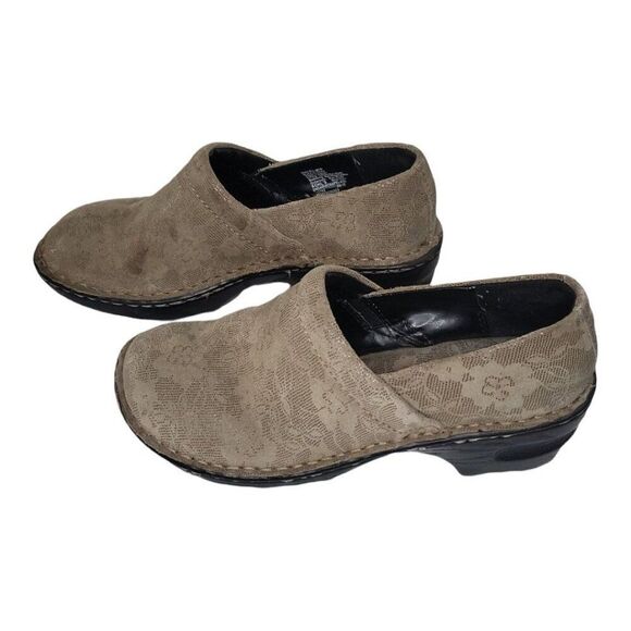 Sonoma Lifestyle Clog Women‎ Sz 6.5 Leather Slip On Comfort Workwear - Picture 2 of 7